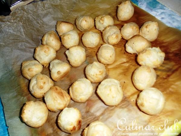 Слоёный торт с заварными шариками "Компромисс"!!!
