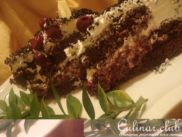 "BLACK FOREST"или Щвардцвальский торт/ моя версия/