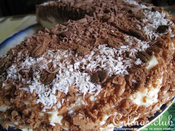 Торт с шоколадным муссом