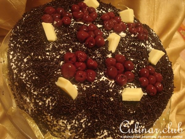 "BLACK FOREST"или Щвардцвальский торт/ моя версия/