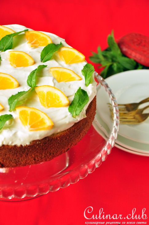 Hot Milk Sponge Cake With Cream Cheese Filling