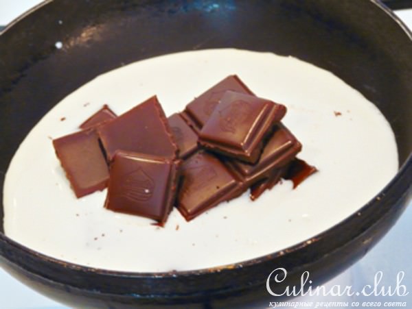 Шоколадный торт "Куши".
