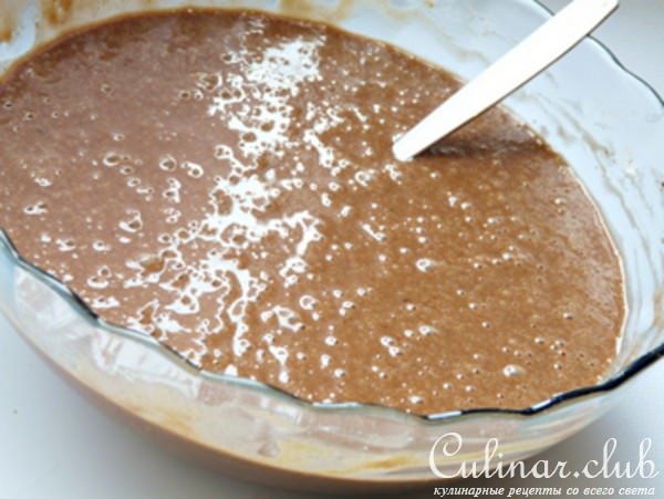 Шоколадный торт "Куши".