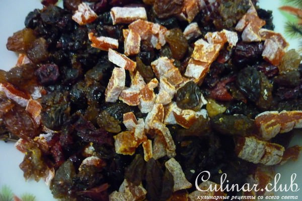 Iced Christmas Torte - Замороженный Рождественский торт (без выпечки)