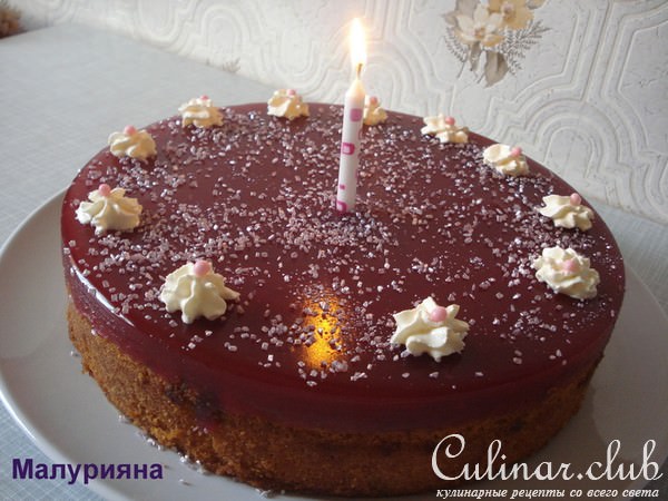 Торт " Вишнёвый сад "