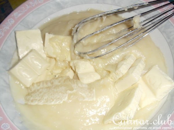 Слоёный торт с заварными шариками "Компромисс"!!!