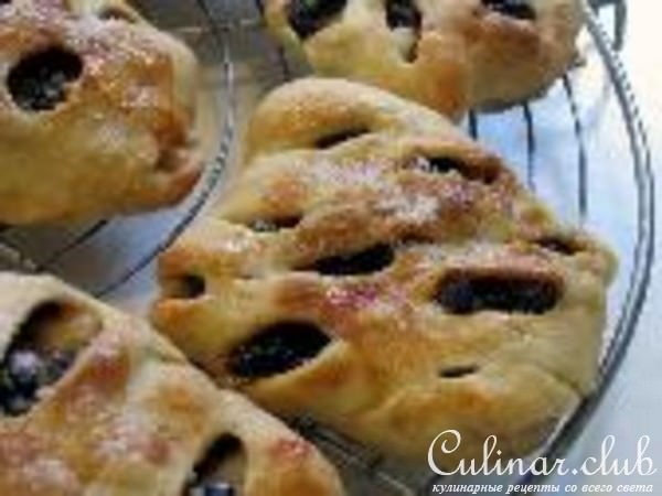 Выпечка к чаю с цитрусом и смородиной