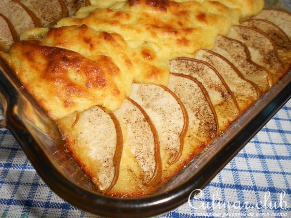 Груши под "шубой из манки"