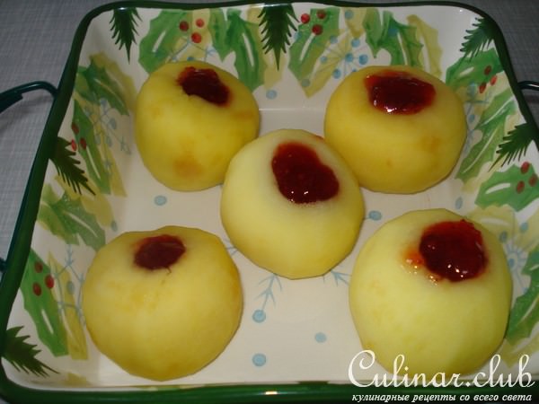 Пирог " Фаршированное яблочко "