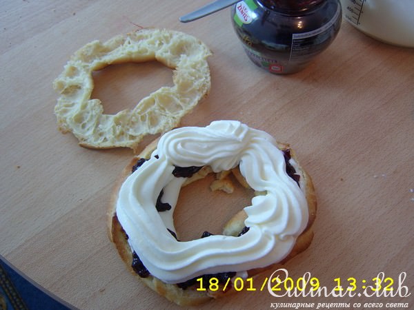 Заварное кольцо.
