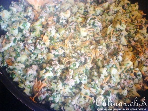 Слойка с начинкой, треуголки (слоённое тесто)