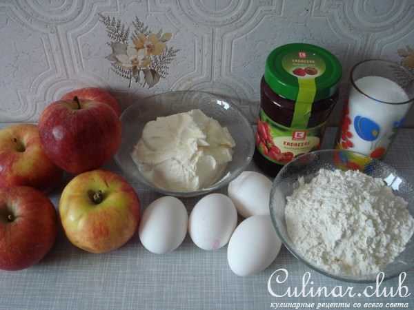 Пирог " Фаршированное яблочко "