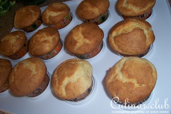 Кексы с сыра Ricotta