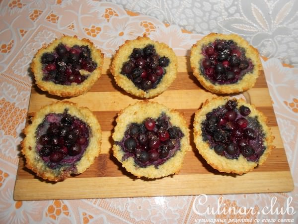 Пшенные корзиночки с иргой