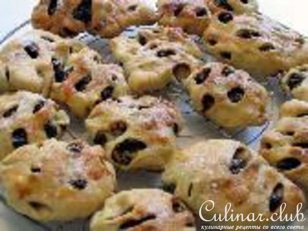 Выпечка к чаю с цитрусом и смородиной