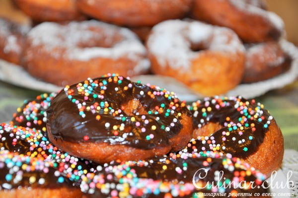Zeppole (итальянские картофельные пончики)