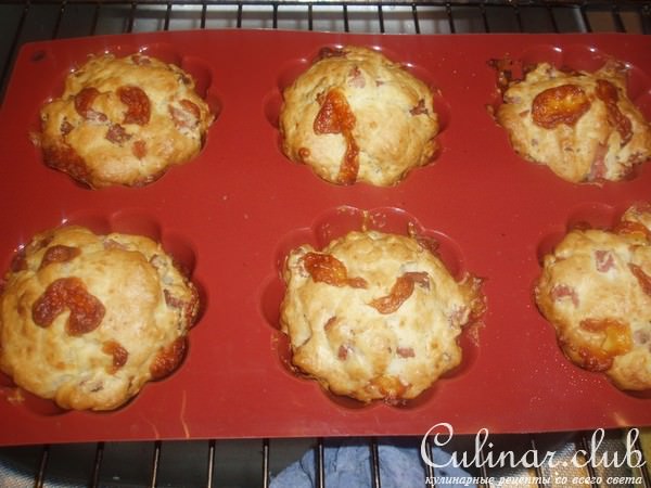 мафины сырно-мясные