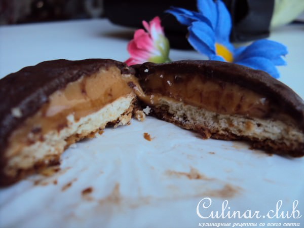 конфеты со сгущенкой и шоколадом (conos de dulce de leche y chocolate)